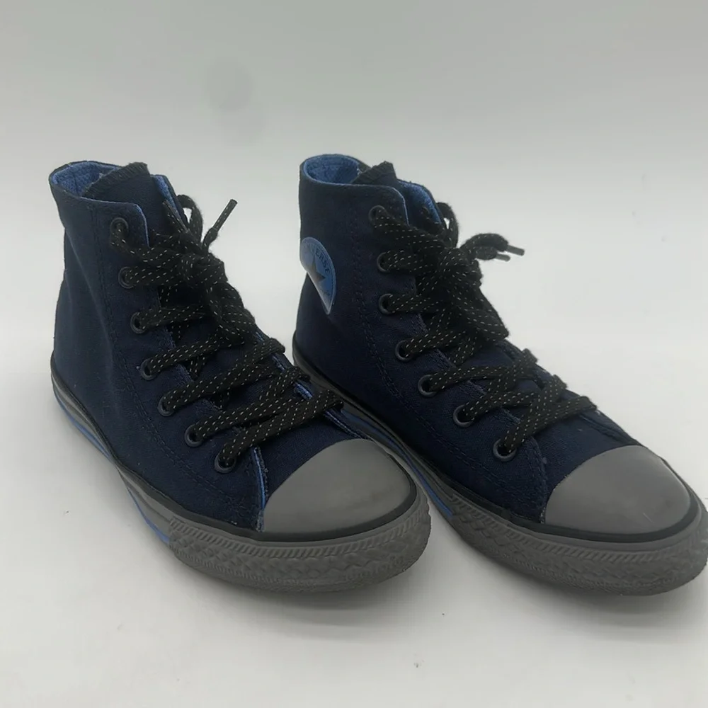 Converse Chuck Taylor All Star Obsidian Oxygen Blue Thunder 654211F Junior Sz 3